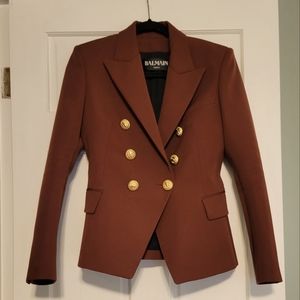 NWOT Balmain Rust Blazer